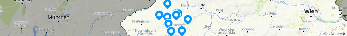 Map view for Pharmacies emergency services nearby Aistersheim (Grieskirchen, Oberösterreich)